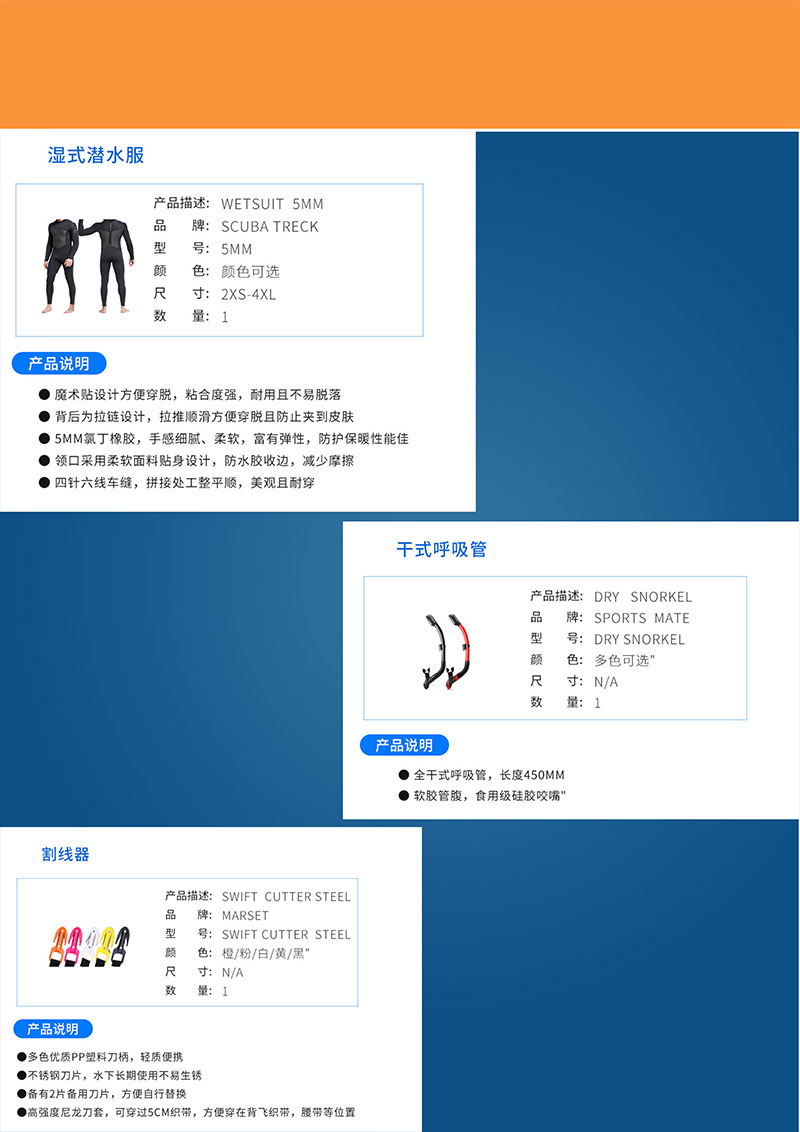 水面供气式潜水装具(图4)