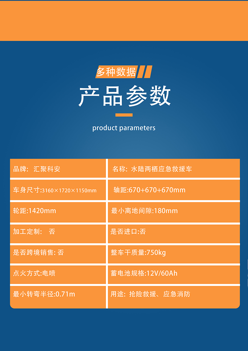 水陆两栖应急救援车(图3)